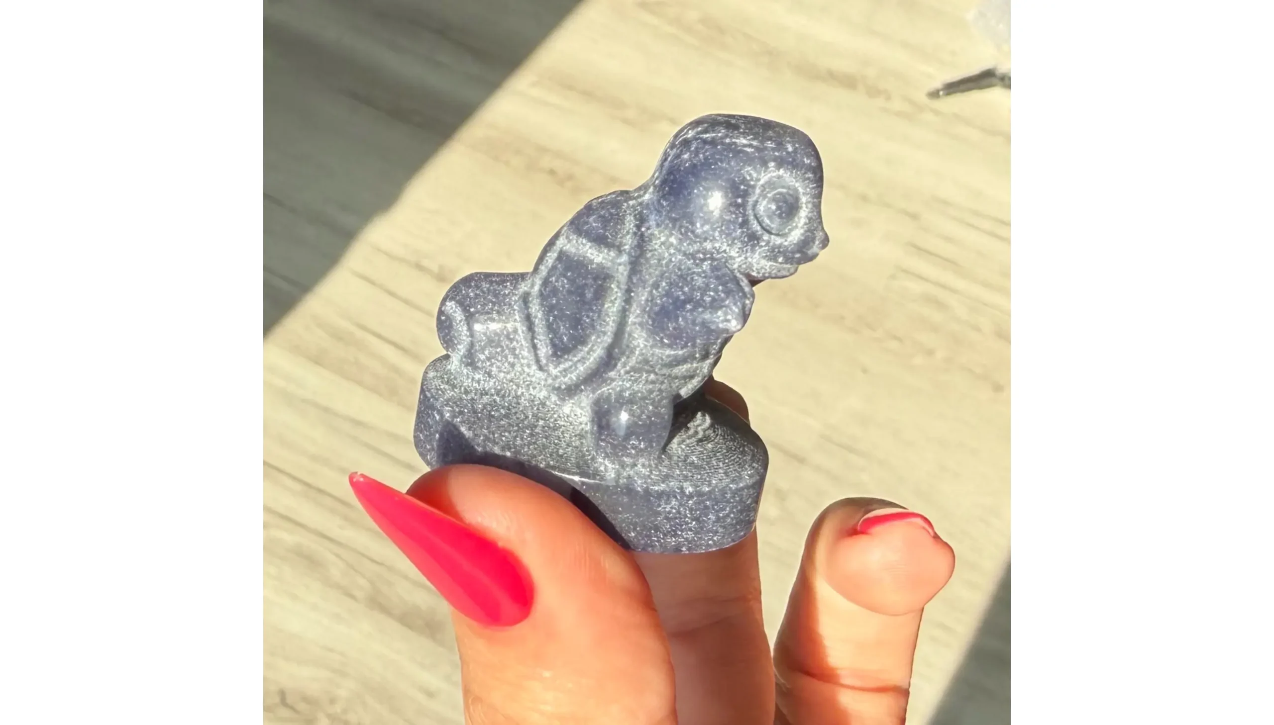 🌊💙Blue Aventurine Squirtle ~ The Calm Wave Warrior✨🐢 - Image 2