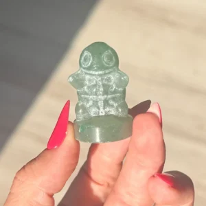 🐢🌿Green Aventurine Squirtle ~ The Lucky Tide Explorer✨🍀