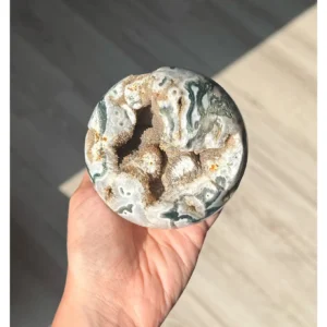 🧚‍♀️✨The Fairy Healer's Relic ~ Druzy Moss Agate✨🧚‍♀️