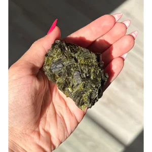 🖤⚔️The Black Citadel ~ Madagascar Epidote⚔️🖤