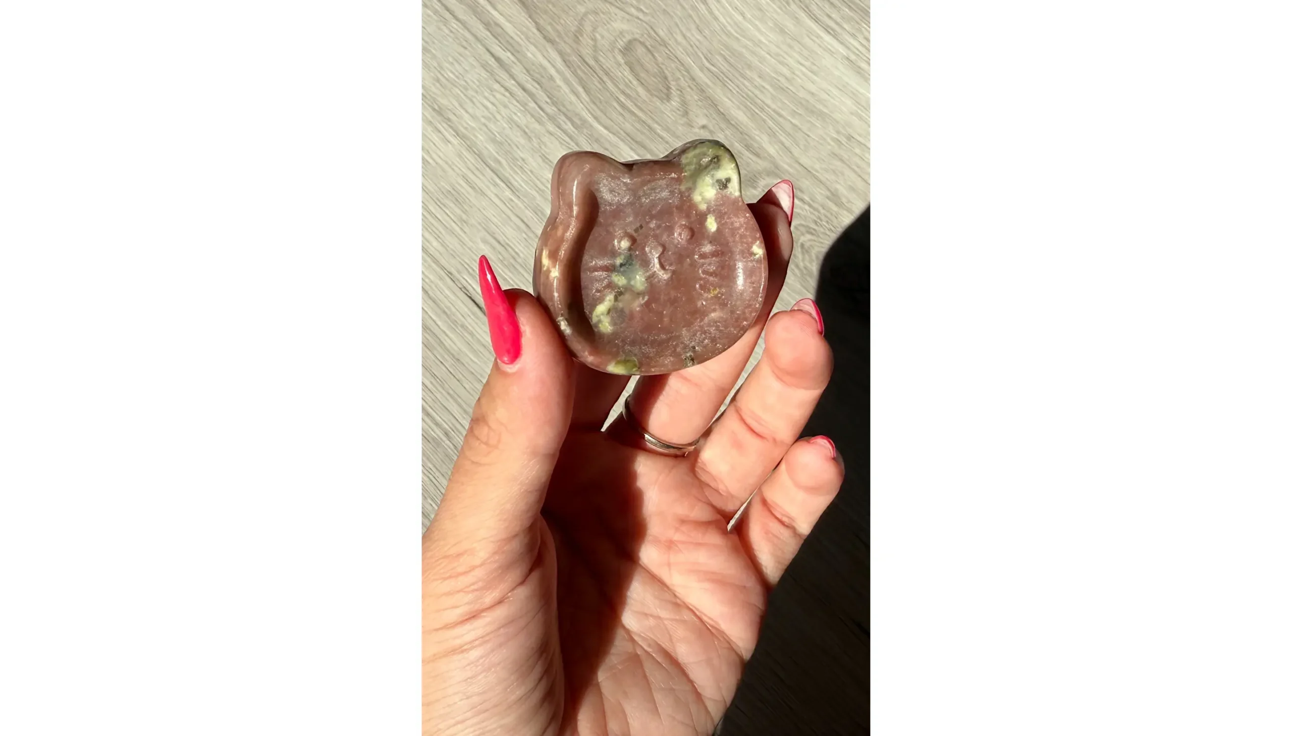 🌿🍓Mossberry Paws ~ Unakite Cat Tray🍓🌿