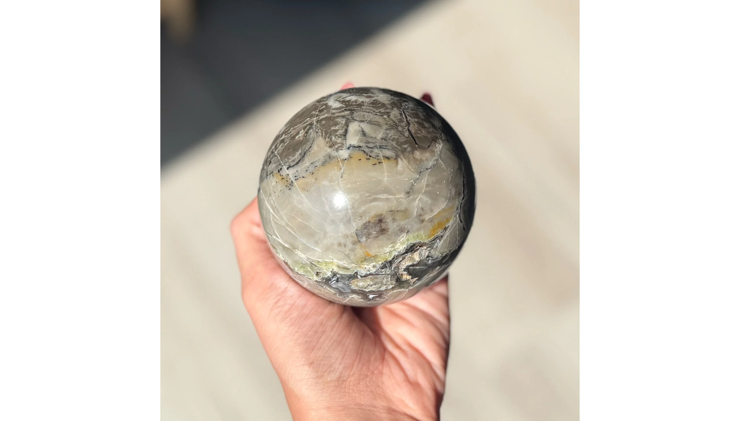 🌫️🌙Forgotten Moon Volcano Agate🌙🌫️ - Image 2