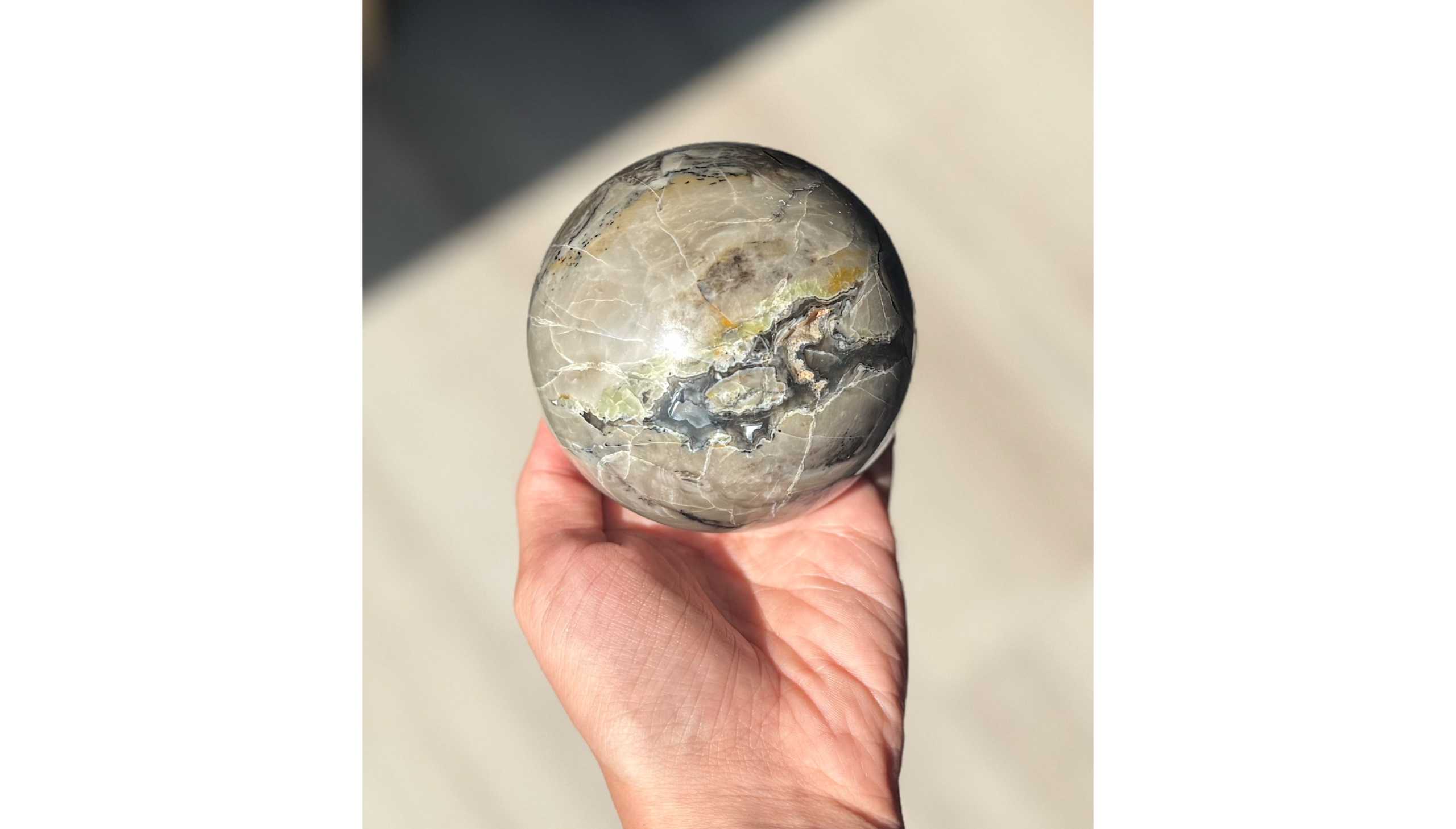 🌫️🌙Forgotten Moon Volcano Agate🌙🌫️