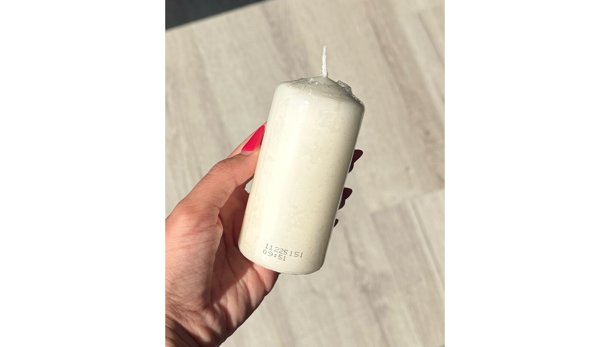 🤍🕯️Sacred Ivory Pillar Candle🕯️🤍 - Image 2