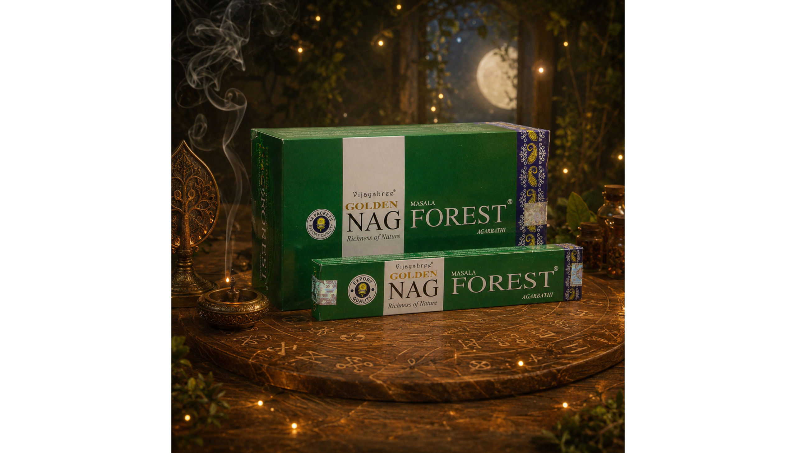 🧚🌿Fairy Forest Incense ~ Golden Nag🌿🧚
