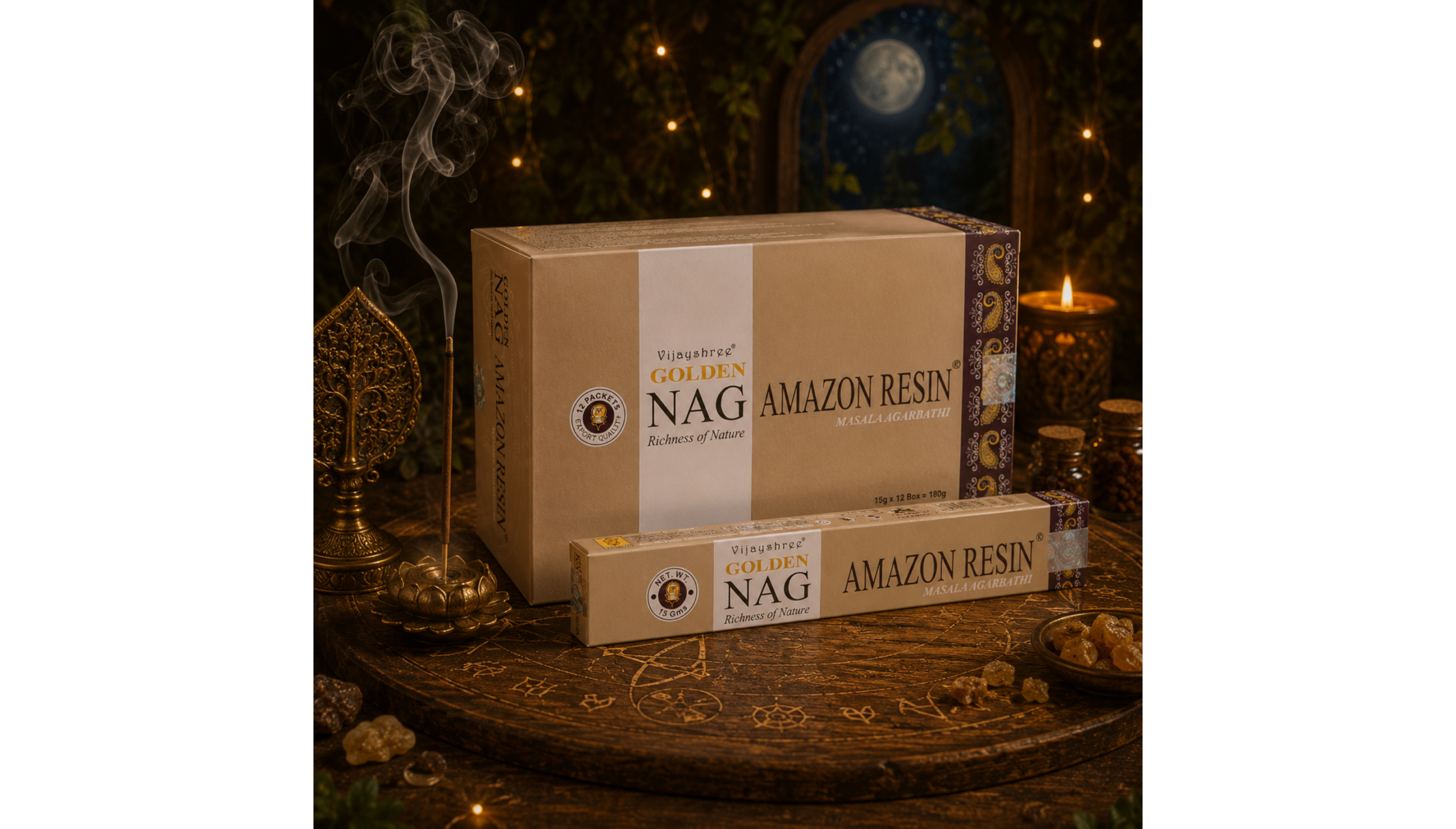 🌿🐆Amazon Spirit Incense ~ Golden Nag🐆🌿