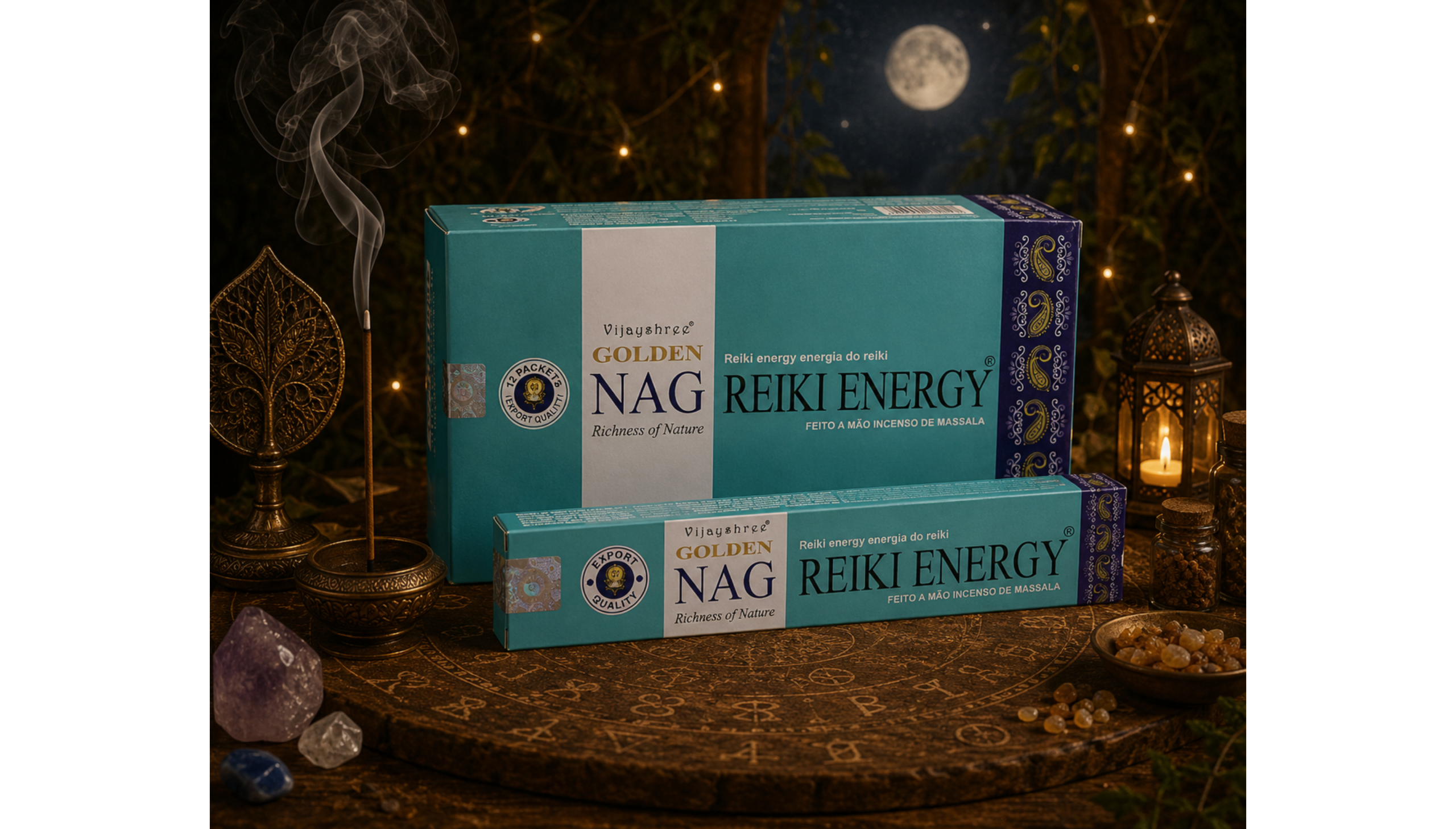 ✨🤲Reiki Energy Incense ~ Golden Nag🤲✨