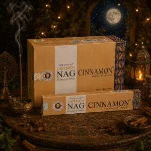 🔥🍂Cinnamon Prosperity Incense ~ Golden Nag🍂🔥