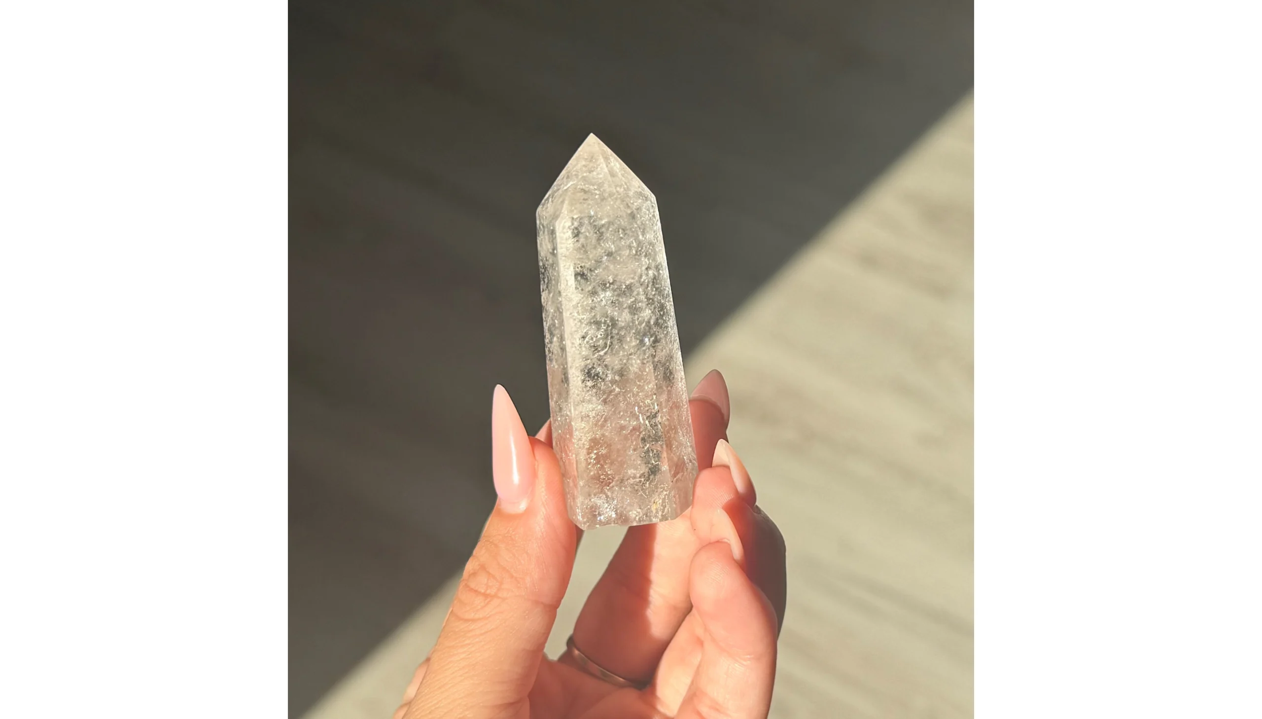 🤍✨🌈Clear Quartz ~ The Miracle Within🌈✨🤍