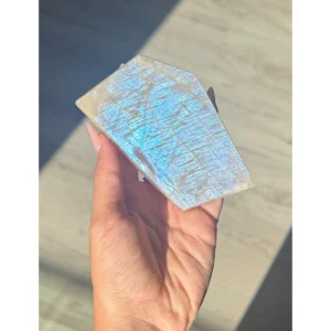 🤍🌙The Blessing of the Moon Priestess ~ Indian Moonstone Slab🌙🤍