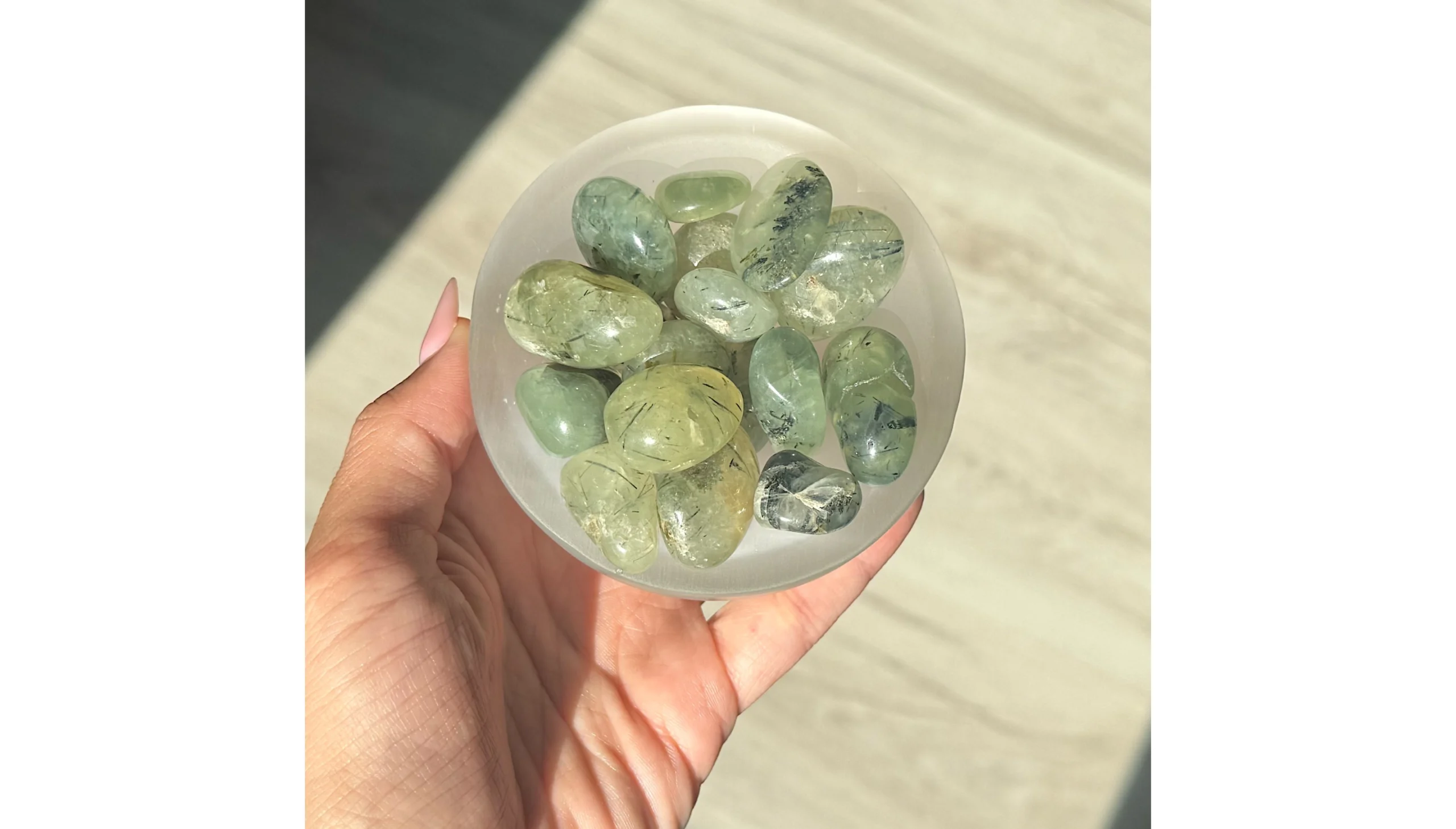 ✨💚The Oracle's Whisper ~ Prehnite Drops💚✨