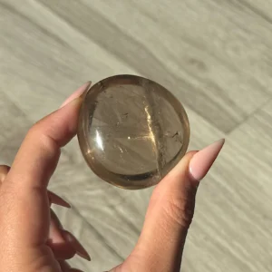👑🖤Smoky Quartz ~ The Shadow Queen's Palm Stone🖤👑