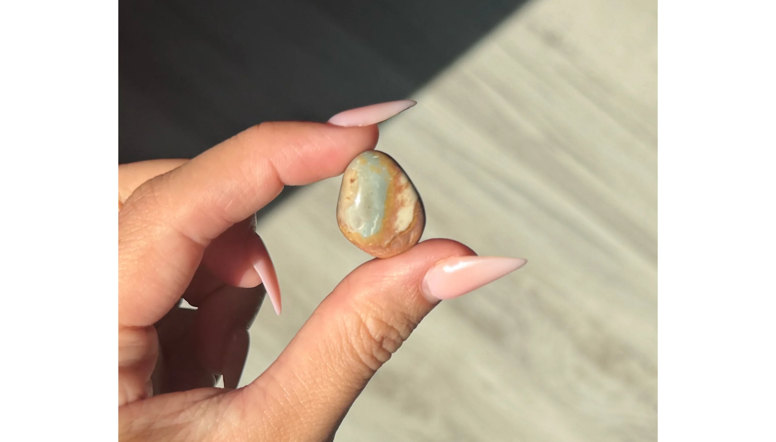 🌈🤎Gaia's Living Canvas ~ Polychrome Jasper Drop🤎🌈 - Image 2