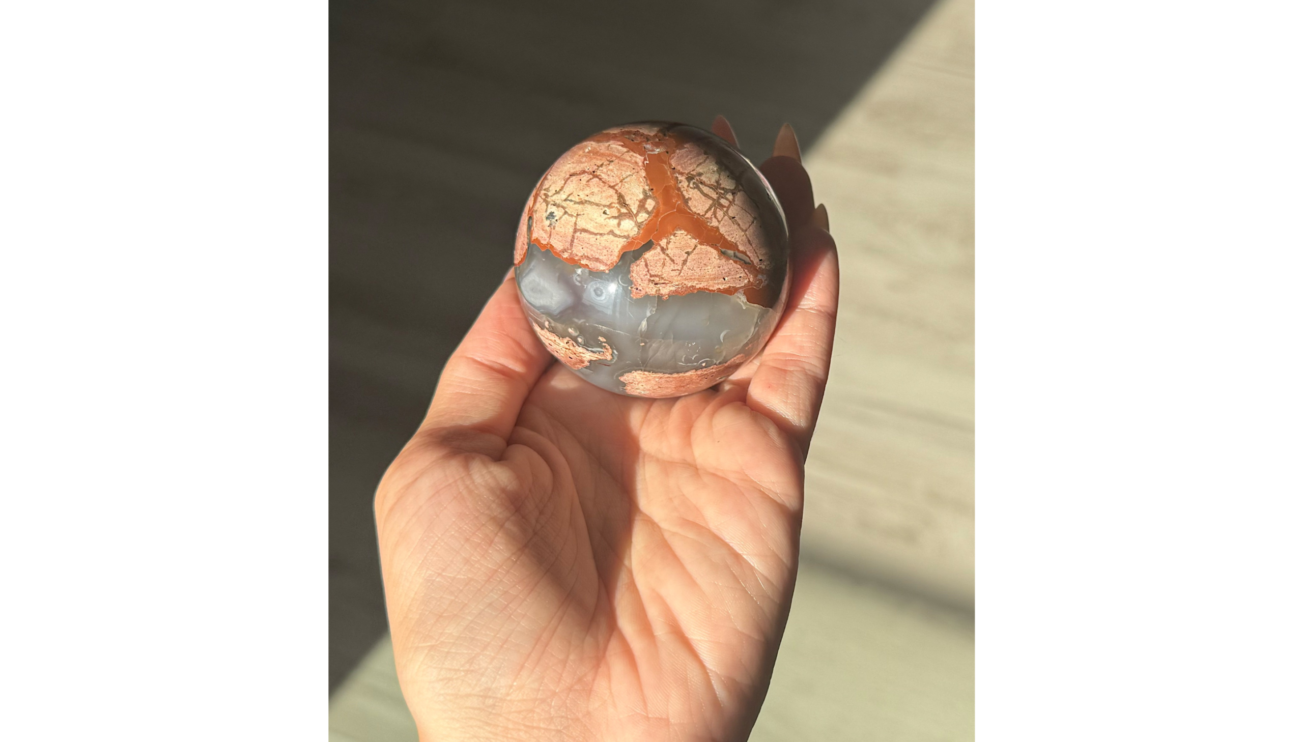 🦕Football Agate ~ When Giants Walked the Earth🦕 - Image 4