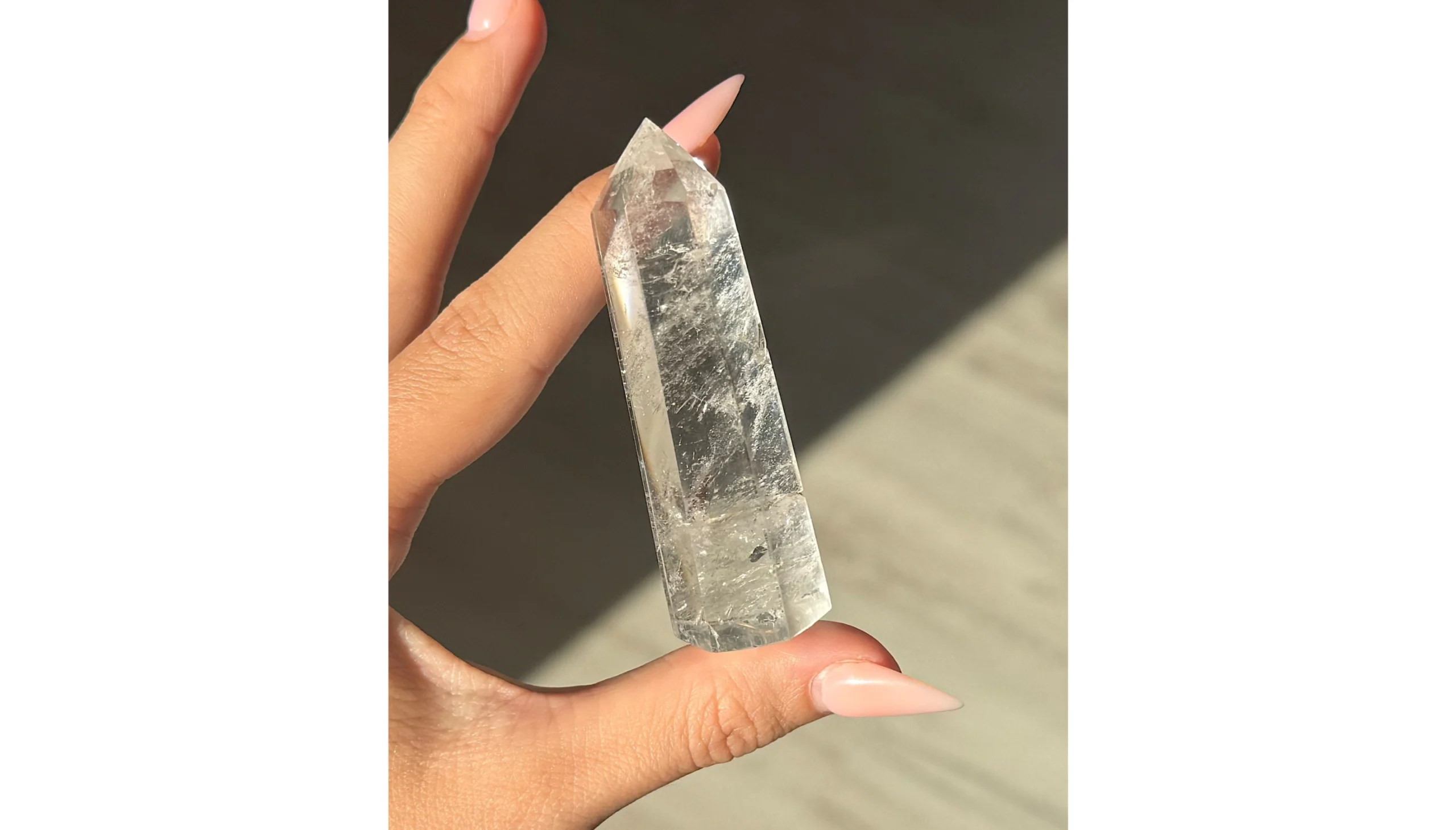 🤍✨🌈Celestial Window Quartz ~ Clear Quartz🌈✨🤍