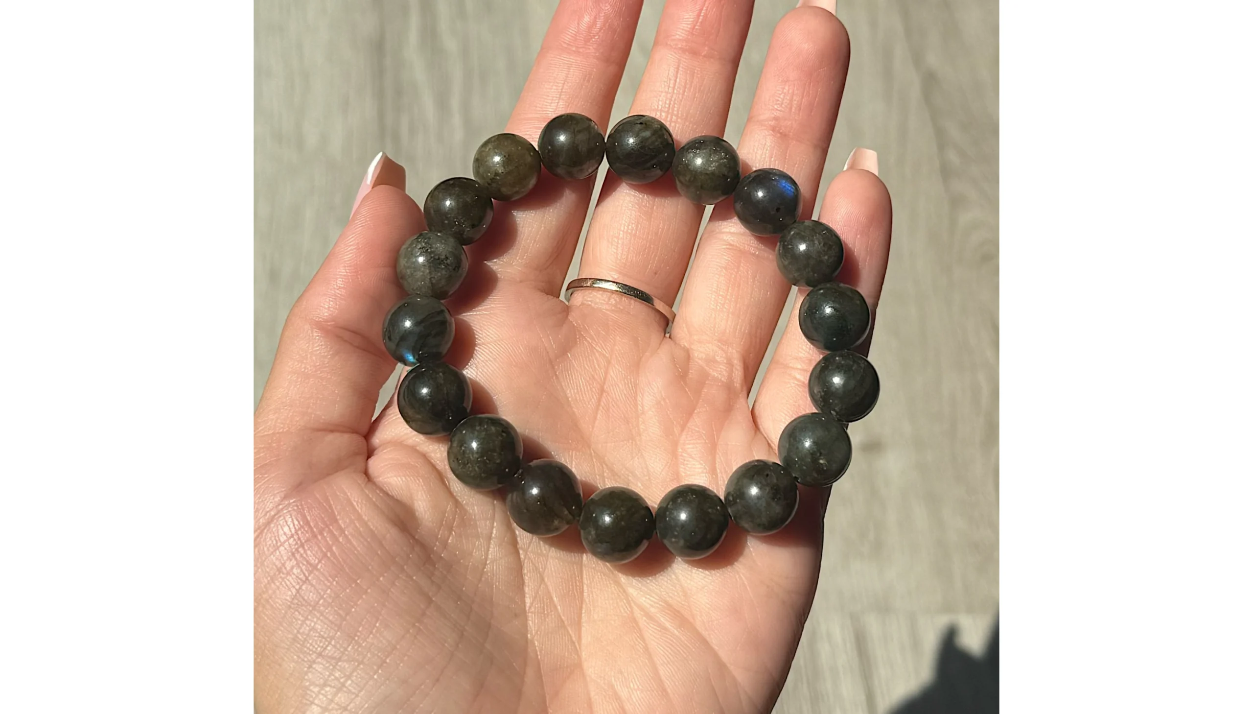 🦋Astra Noctis ~ High Flash Labradorite🦋 - Image 2