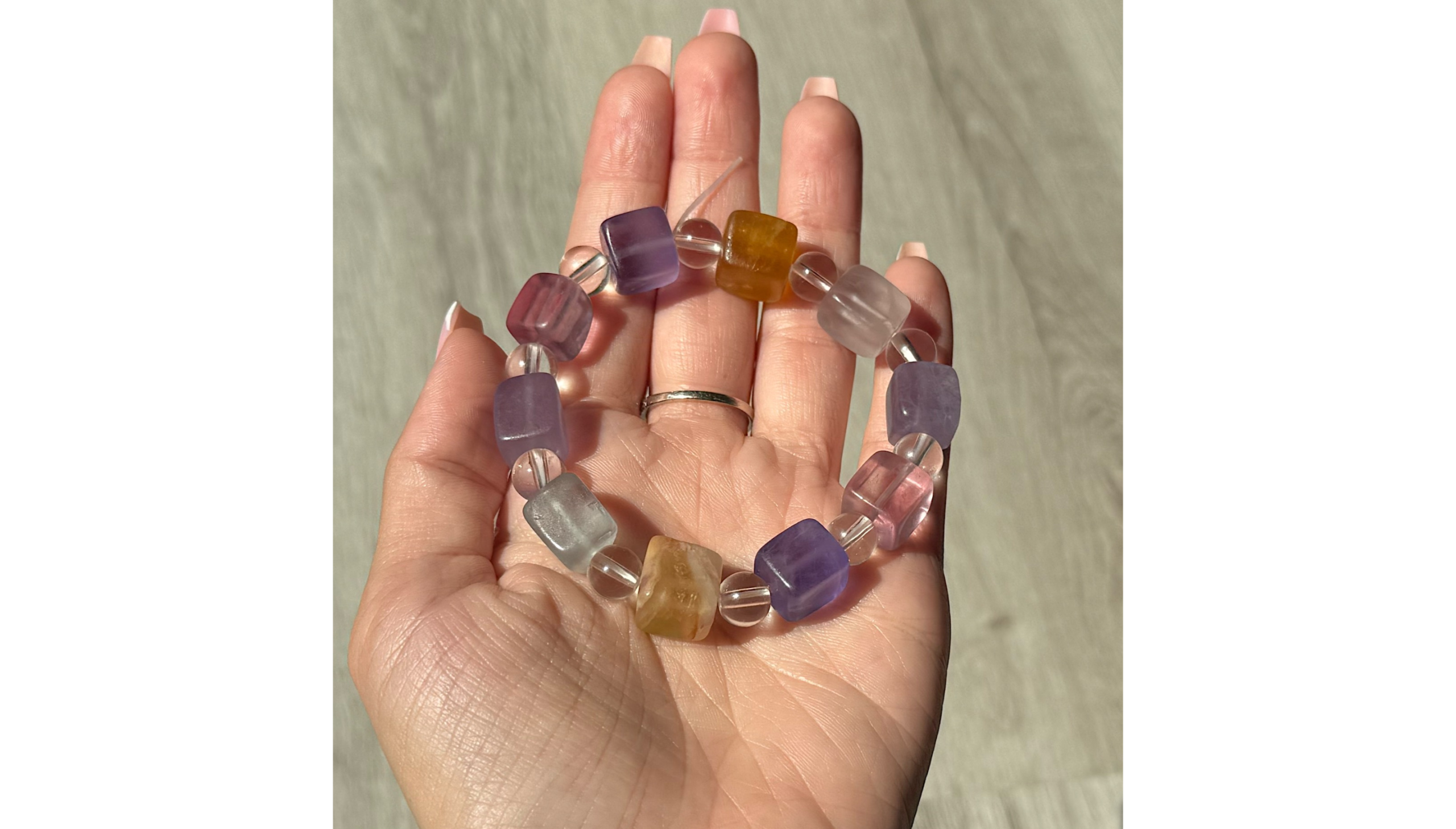 🌈✨Prismara ~ Rainbow Fluorite & Clear Quartz✨🌈 - Image 2