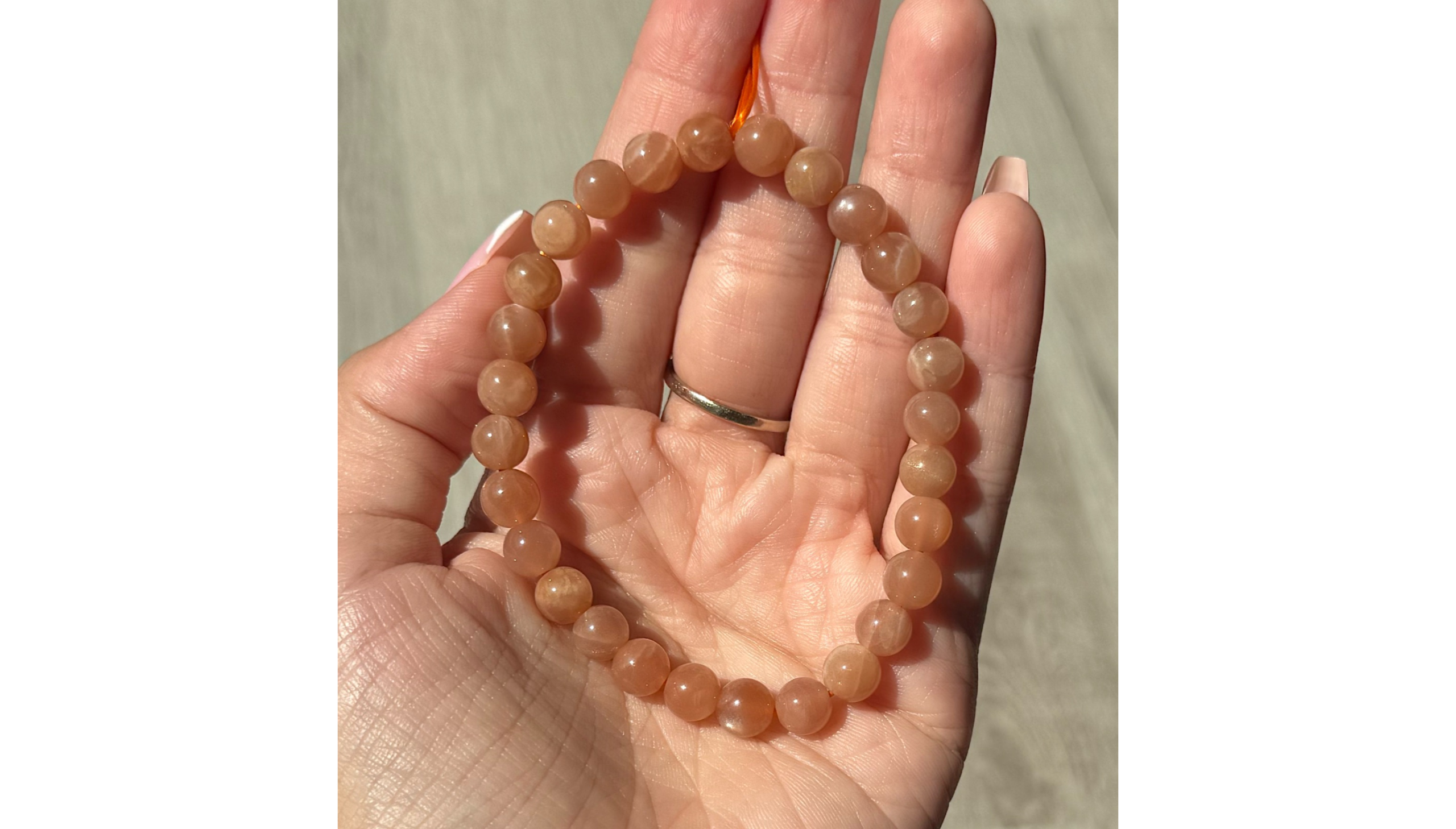 🌸🧚🏻Blush of the Moon Fairy ~ Peach Moonstone🧚🏻🌸 - Image 2