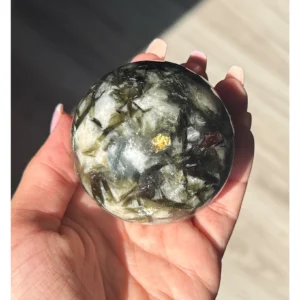 ✨💚Forest Guardian ~ Green Mica Sphere💚✨