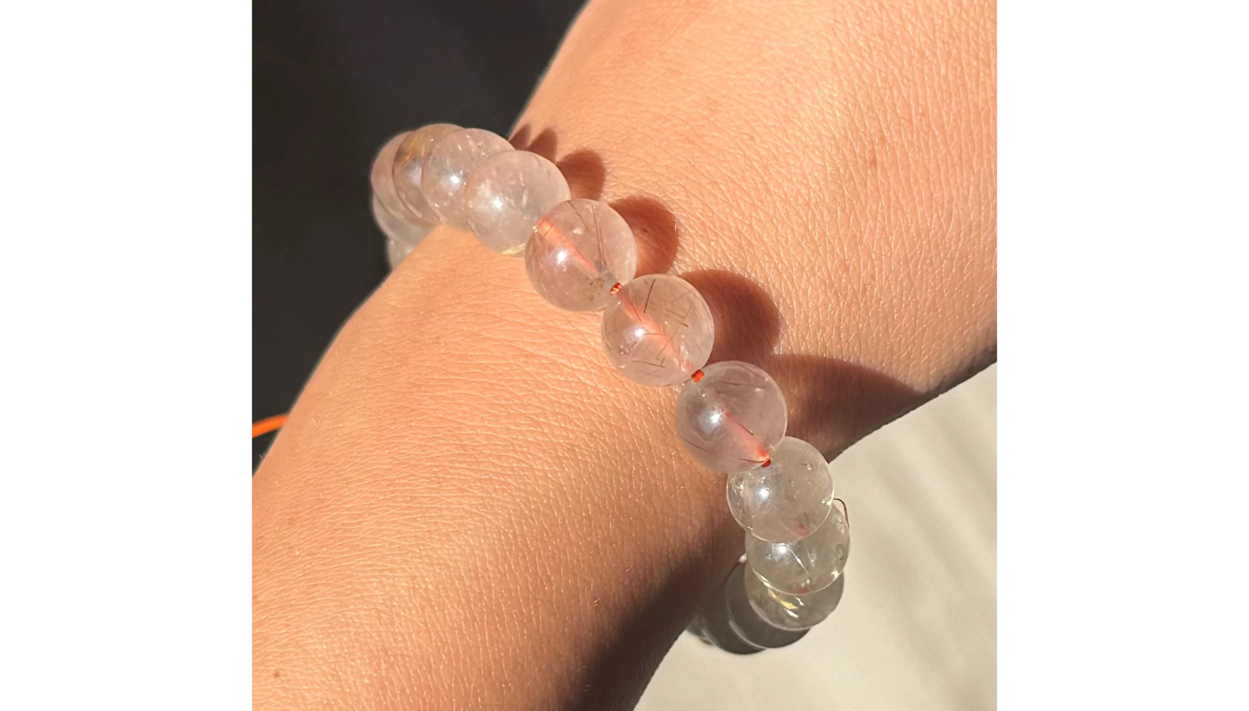🖤⚡Stormwoven Fate ~ Smoky Rutilated Quartz⚡🖤 - Image 2