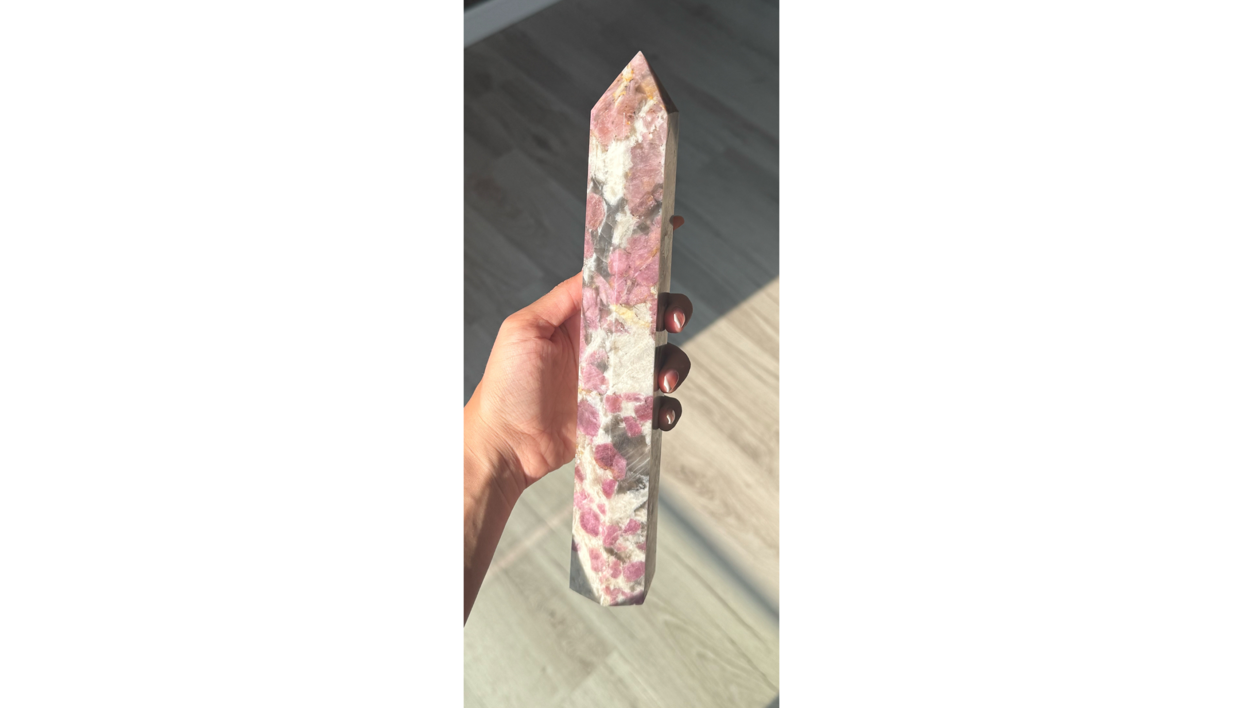 🏛️💗Pink Tourmaline ~ Isis' Sacred Obelisk💗🏛️ - Image 3