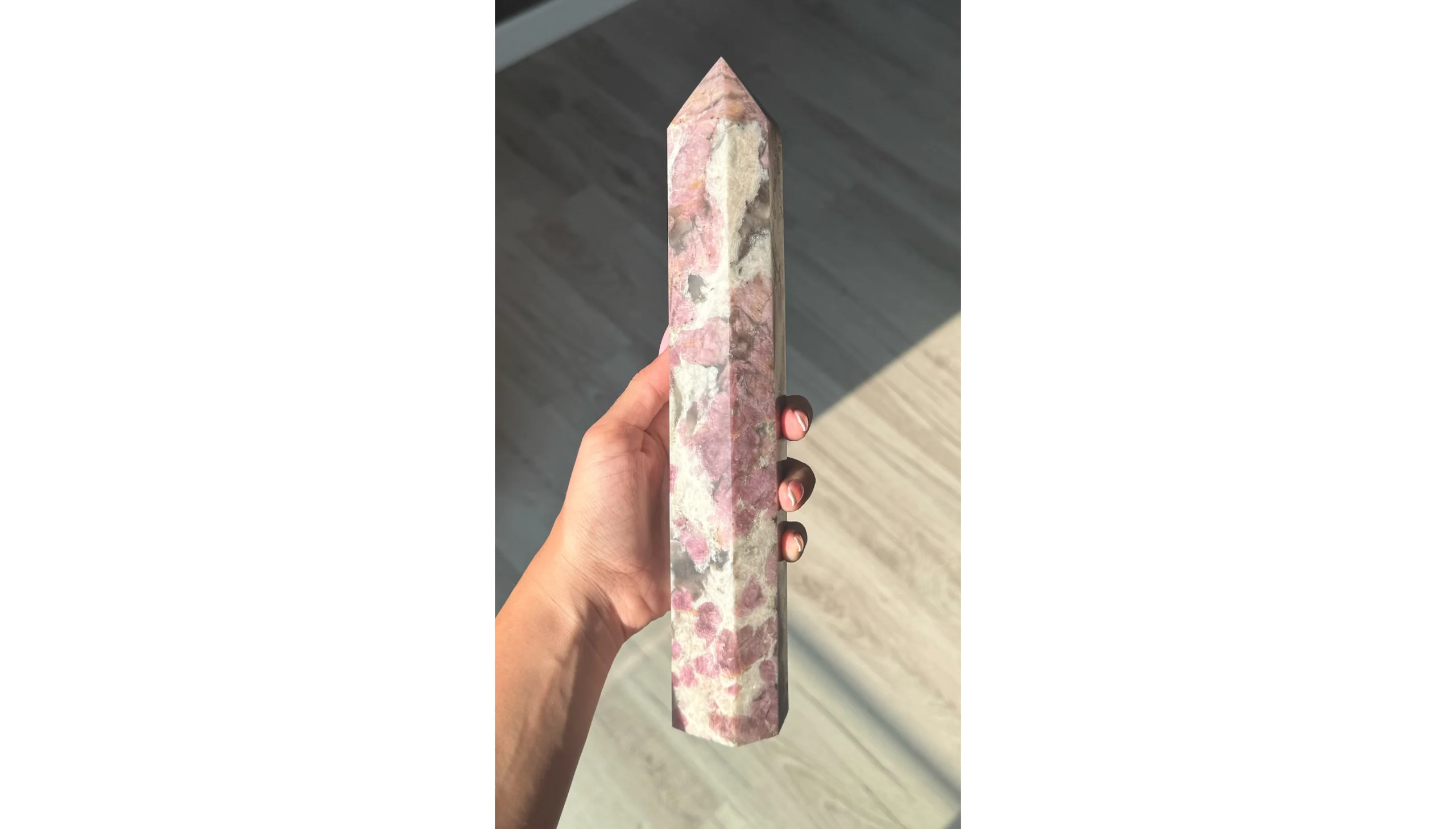 🏛️💗Pink Tourmaline ~ Isis' Sacred Obelisk💗🏛️ - Image 4