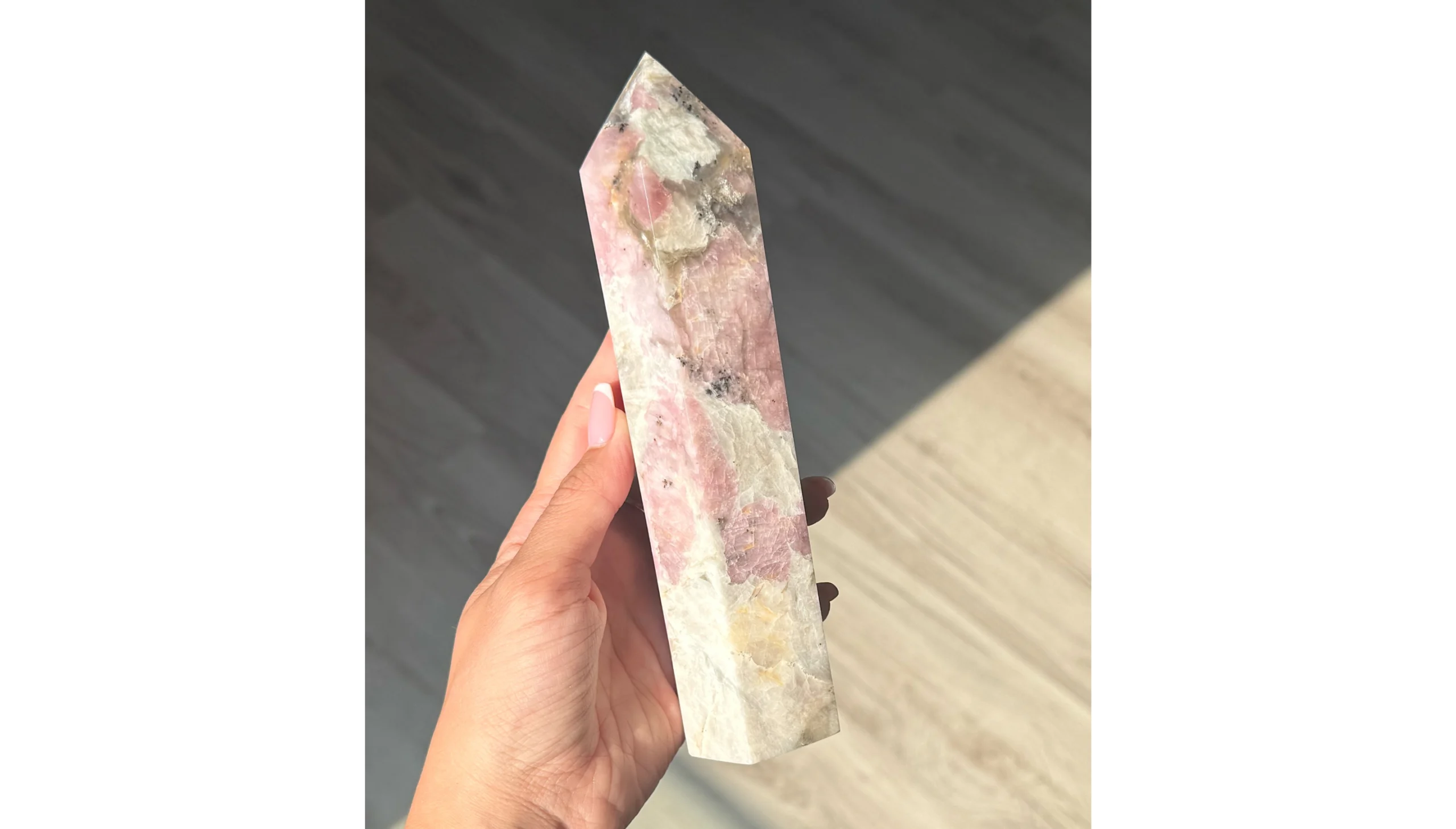 🌸✨Pink Tourmaline ~ The Eternal Bloom Obelisk✨🌸