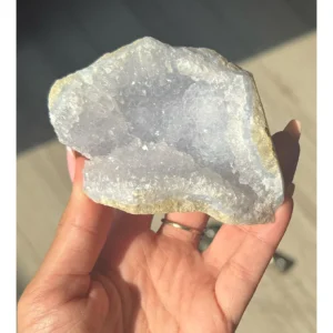 🩵❄️Blue Lace Agate Druzy Specimen ~ Lunareth❄️🩵