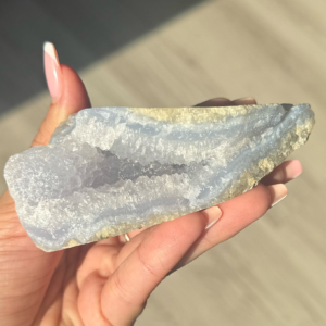 🕊️❄️Aeloria ~ Blue Lace Agate Druzy Specimen❄️🕊️