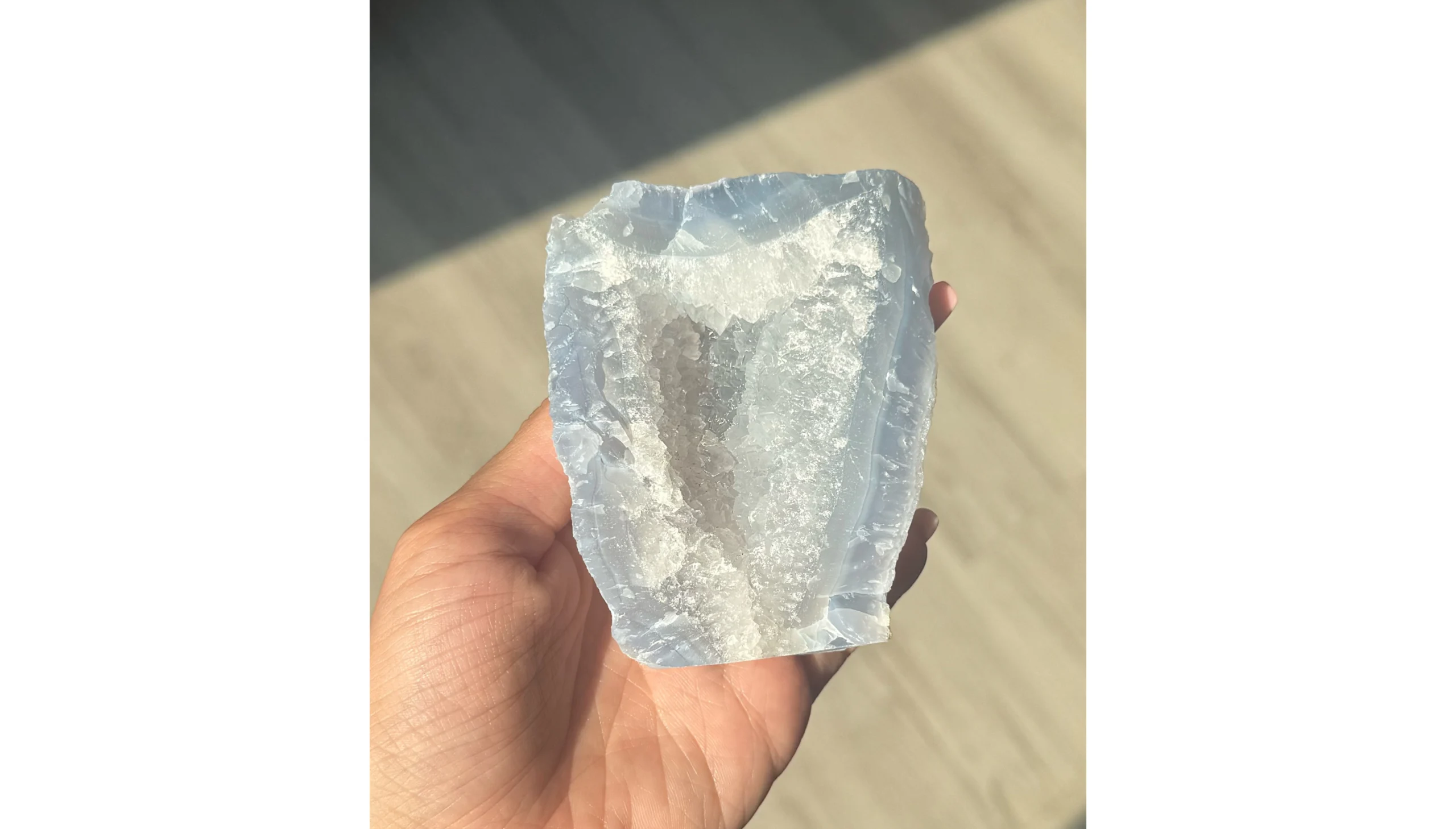 ❄️🩵Blue Lace Agate Druzy Specimen ~ Vael'Thar🩵❄️