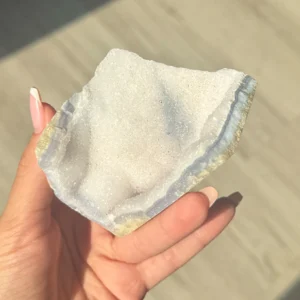 ❄️🌀Blue Lace Agate Druzy Specimen ~ Nytheris🌀❄️