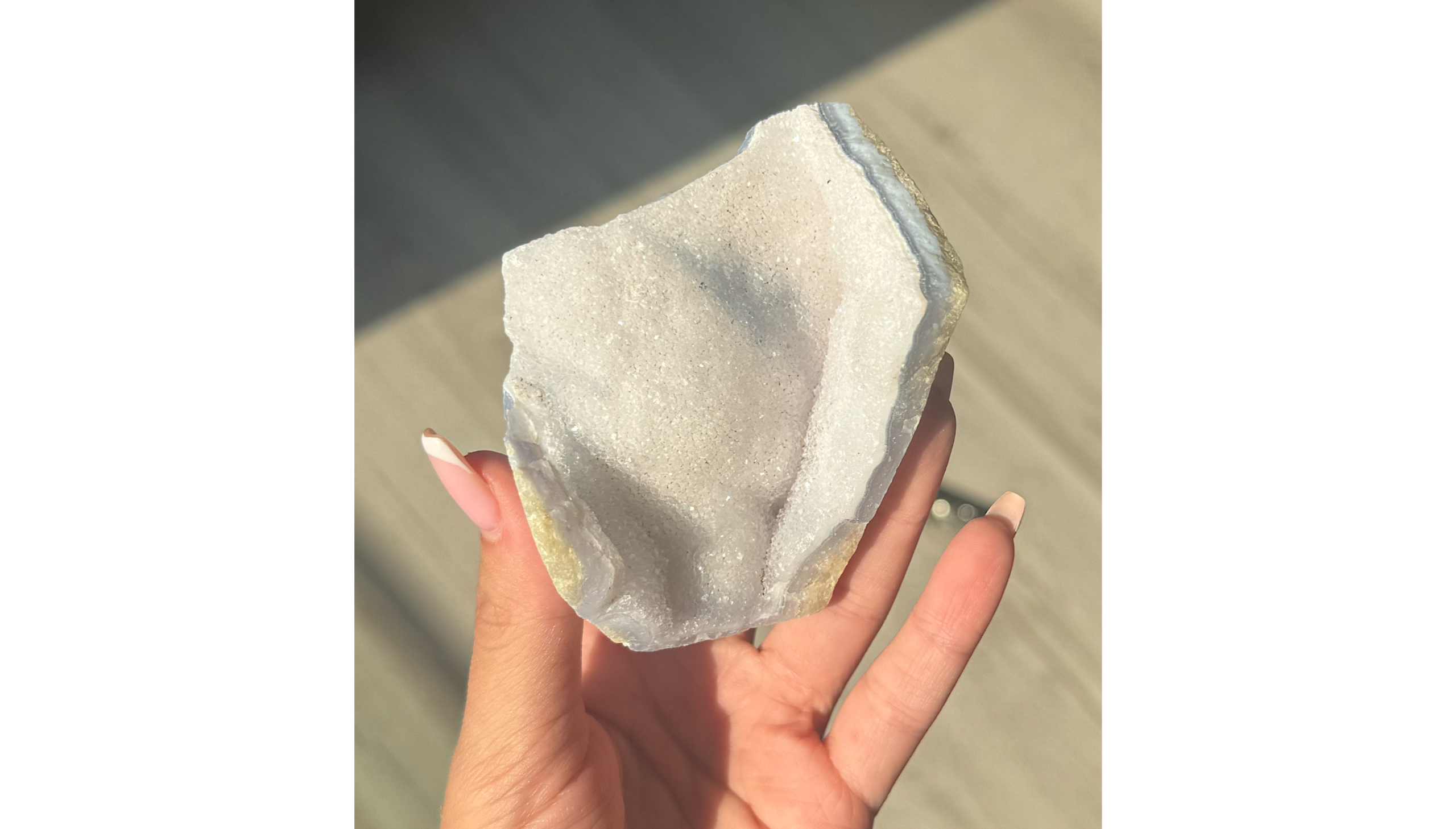 ❄️🌀Blue Lace Agate Druzy Specimen ~ Nytheris🌀❄️ - Image 2