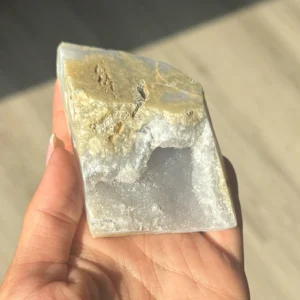 🌅❄️Solvaera ~ Blue Lace Agate Druzy Specimen❄️🌅