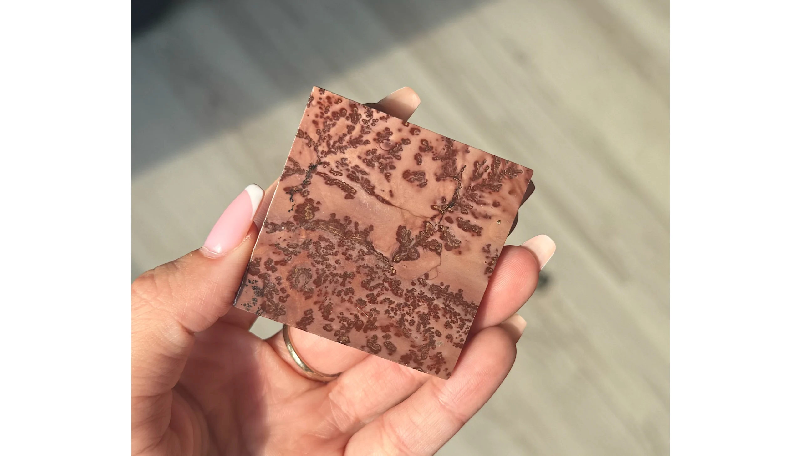 🌸The Last Blossom ~ Picture Jasper Slab🌸