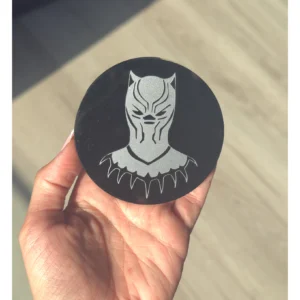 🖤✨The Black Panther ~ Black Obsidian Charging Plate✨🖤