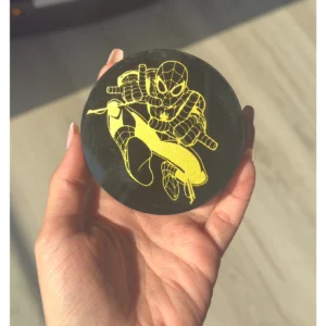 🕷️Spiderman ~ Black Obsidian Charging Plate🕷️