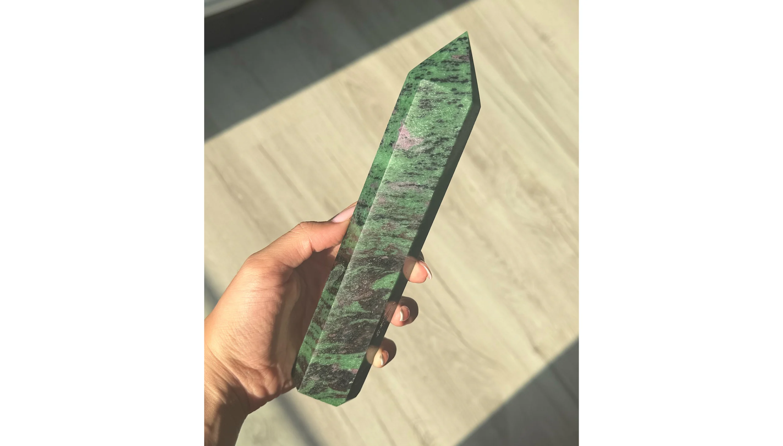❤️🌺Ruby Zoisite Tower ~ The Heart of Shakti🌺❤️ - Image 3
