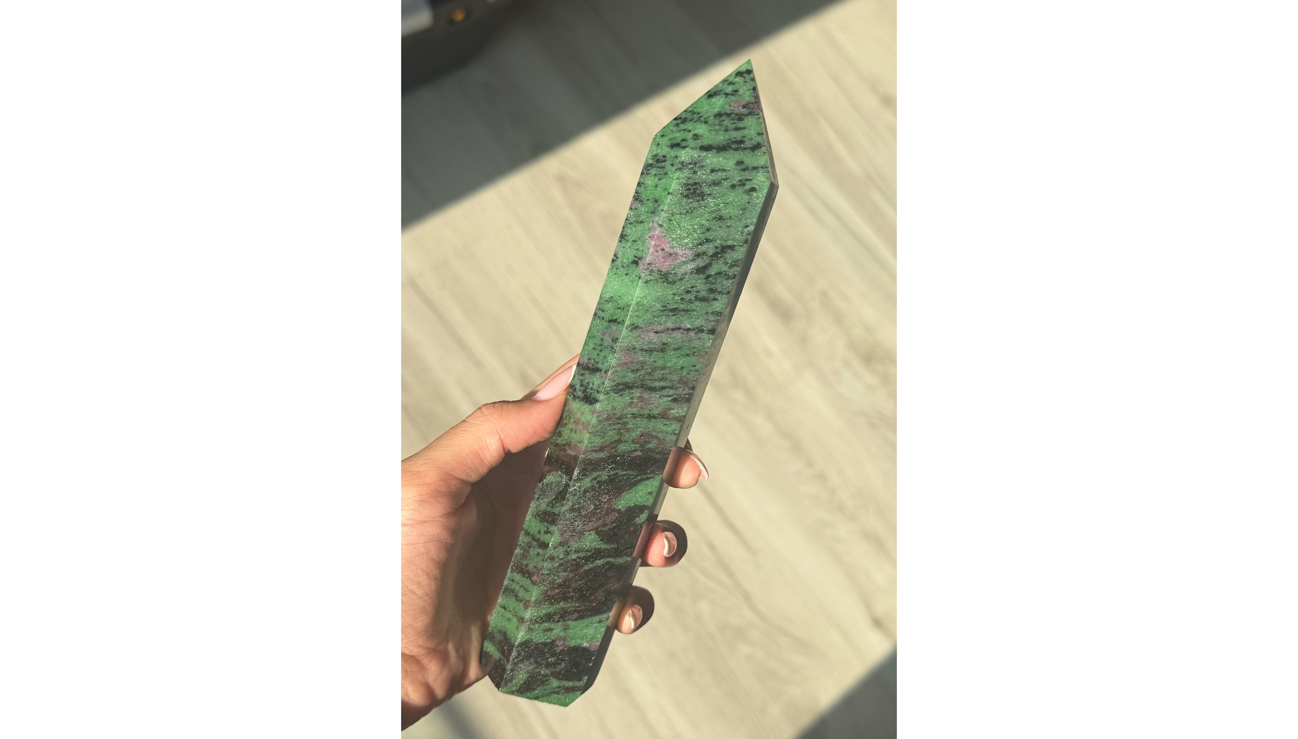 ❤️🌺Ruby Zoisite Tower ~ The Heart of Shakti🌺❤️