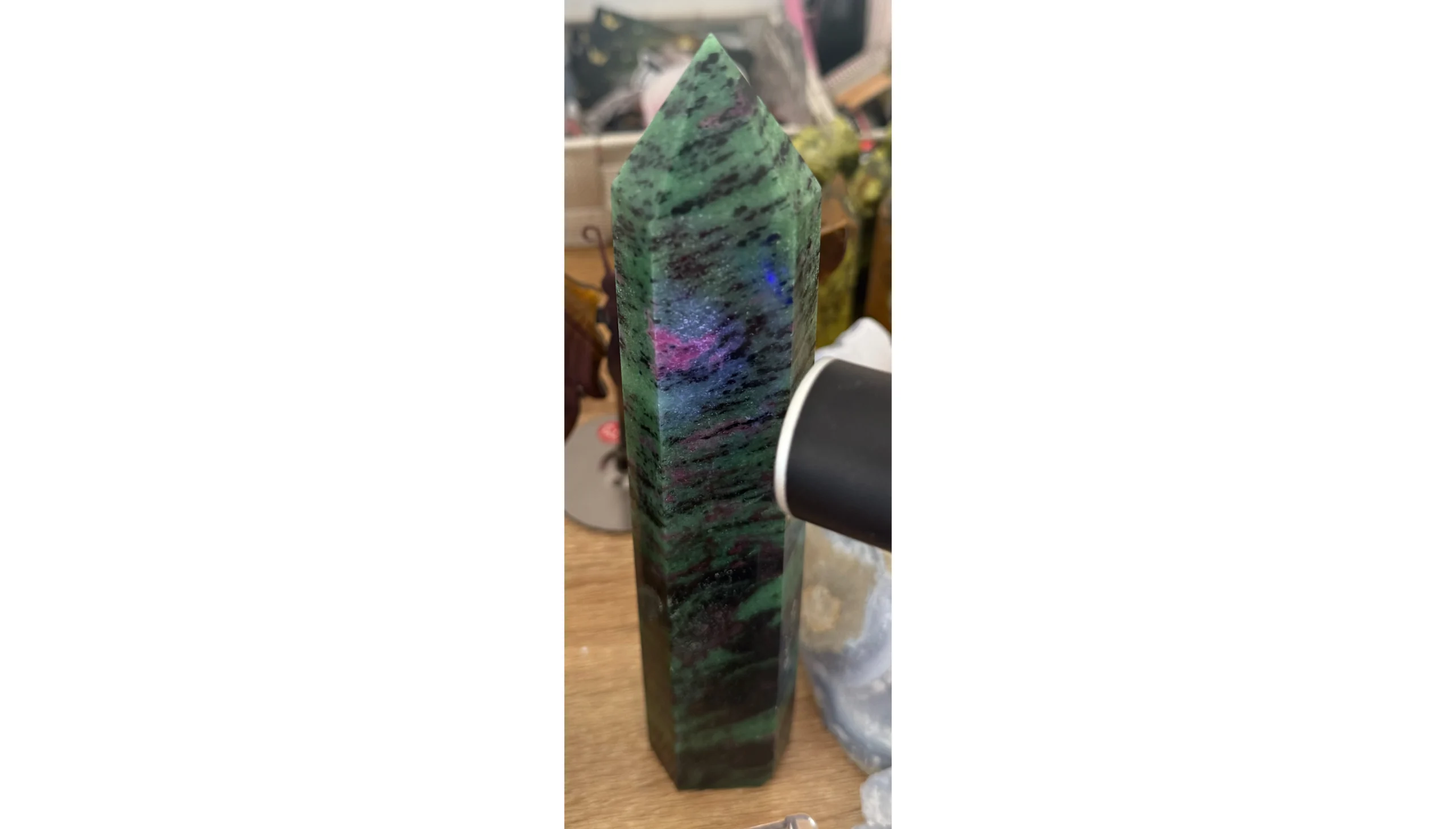 ❤️🌺Ruby Zoisite Tower ~ The Heart of Shakti🌺❤️ - Image 4