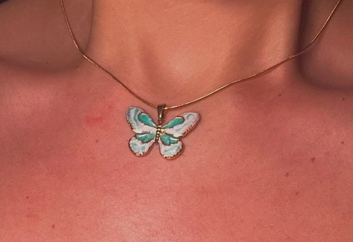 Azure Rebirth Butterfly Necklace🦋💙 - Image 3