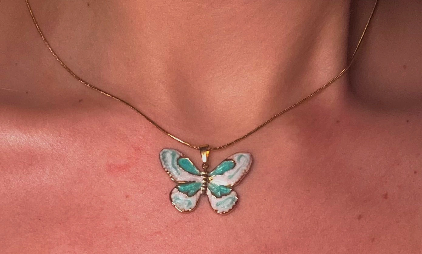 Azure Rebirth Butterfly Necklace🦋💙 - Image 2
