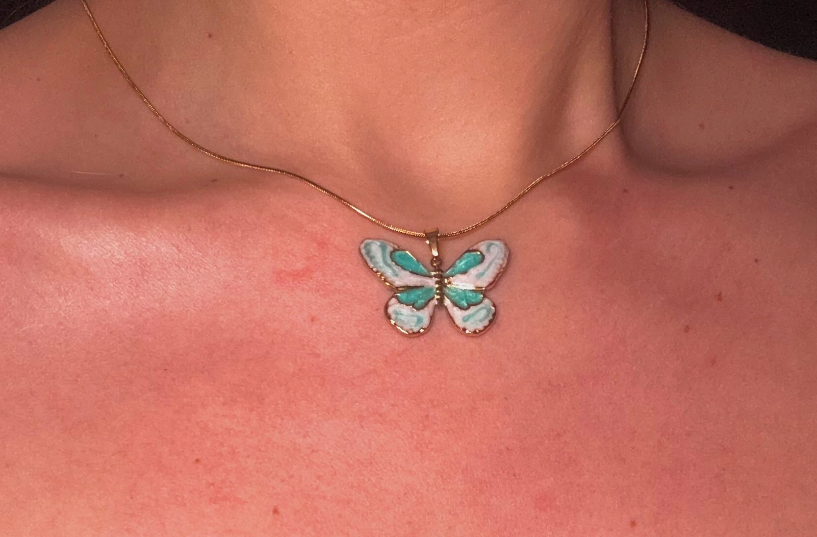 Azure Rebirth Butterfly Necklace🦋💙