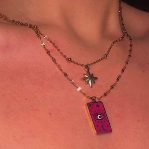 ✨🧿Twin Guardian Evil Eye Necklace🧿✨
