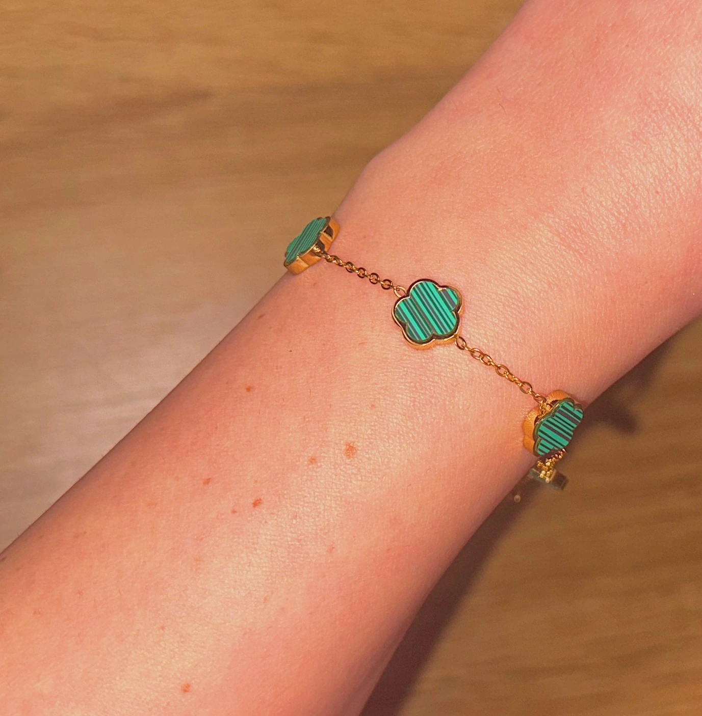 ✨🌿Emerald Isis Garden Bracelet🌿✨