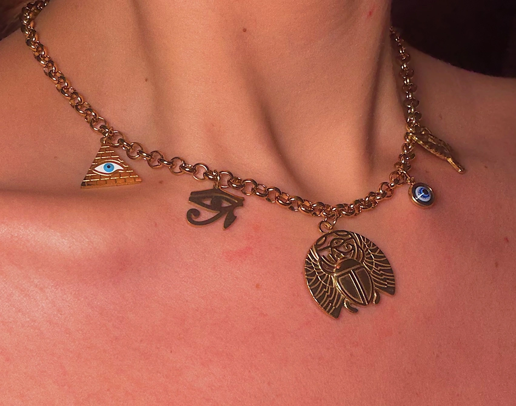 Ka of the Eternal Guardians Necklace🐞✨ - Image 2