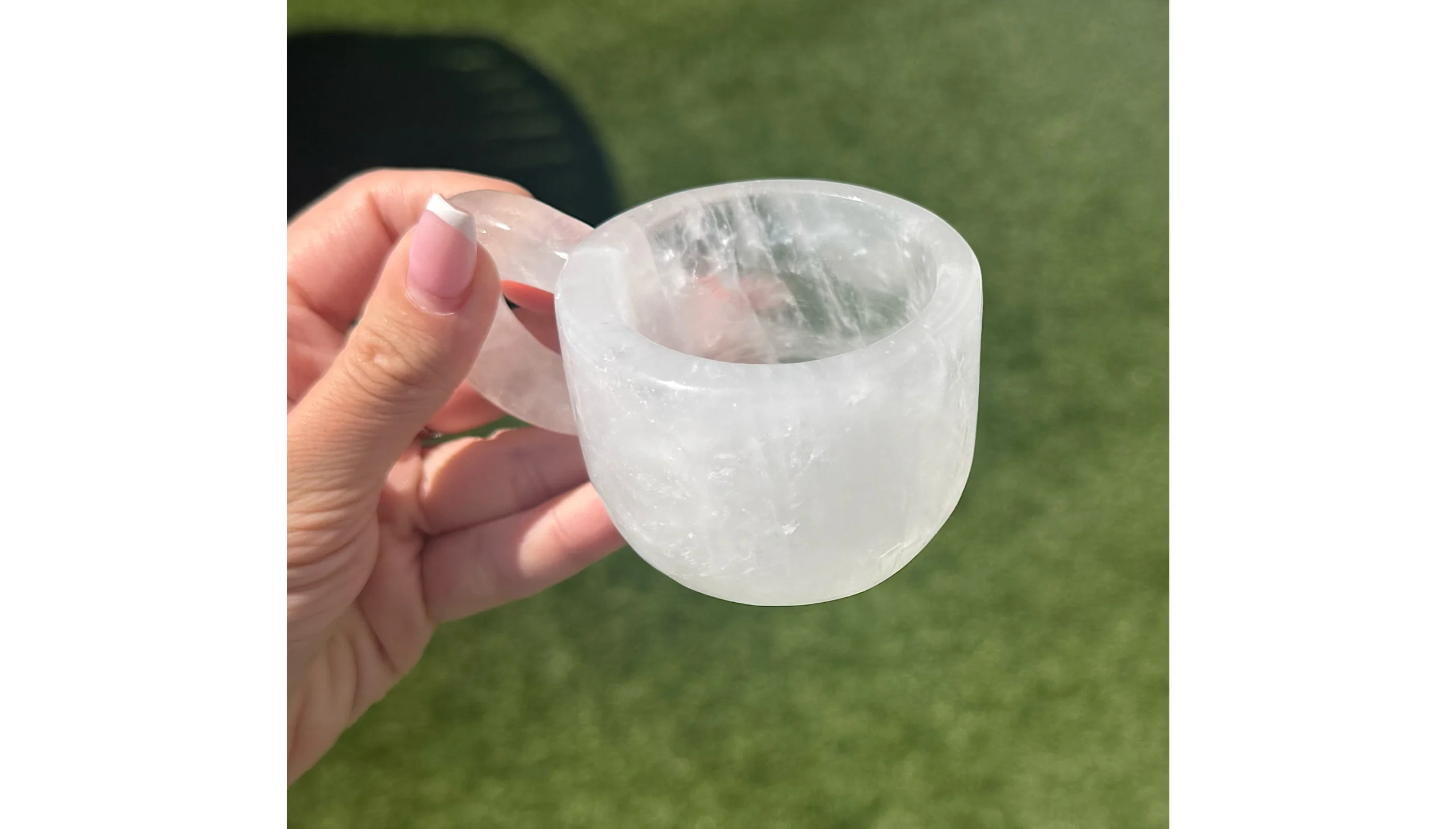 🧚🏻✨The Fairy Herbalist's Cup ~ Milky Quartz✨🧚🏻 - Image 2