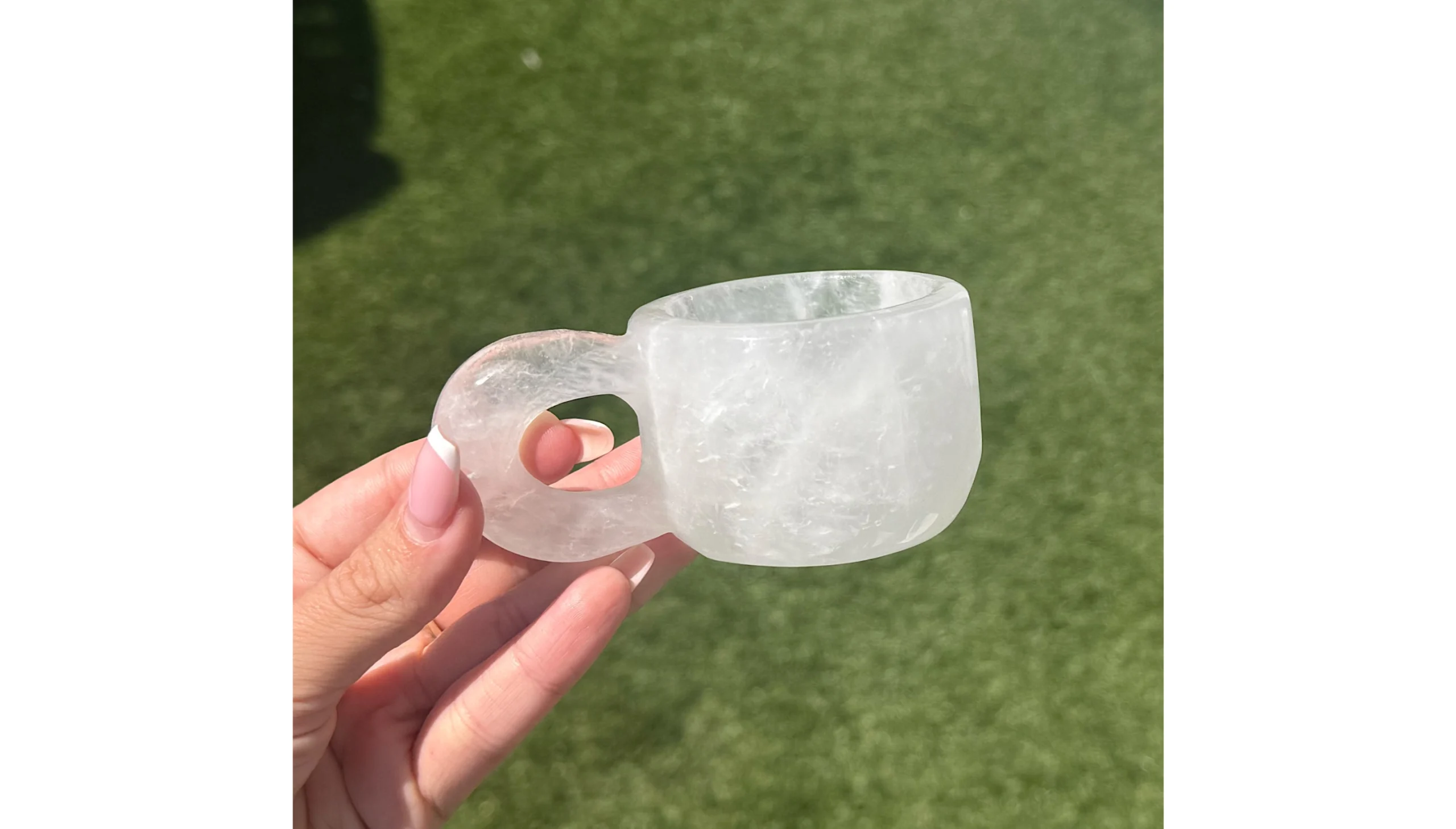 🧚🏻✨The Fairy Herbalist's Cup ~ Milky Quartz✨🧚🏻