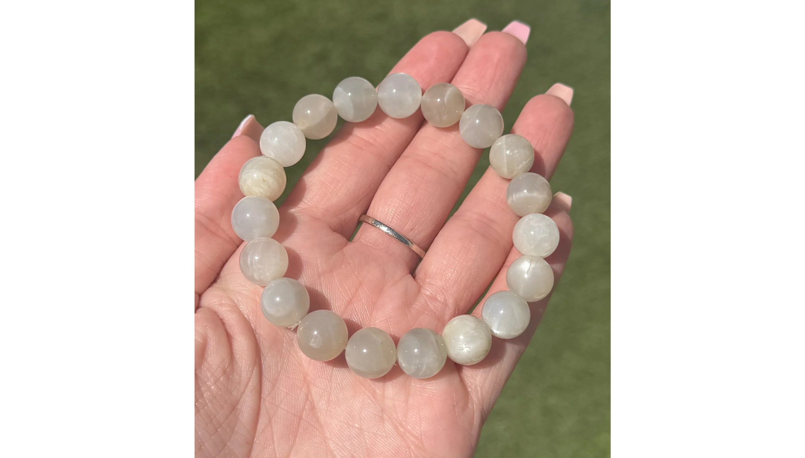 🌕🤍Moonmilk Relic ~ Milky Moonstone🤍🌕 - Image 3