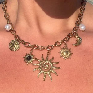 ✨☀️The Sun Oracle ~ 18K Gold Plated Necklace☀️✨