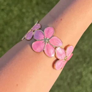 ✨🌸Flower Meadow ~ 18K Gold Plated Bracelet🌸✨